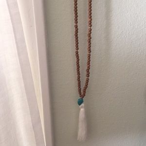 Tassel necklace